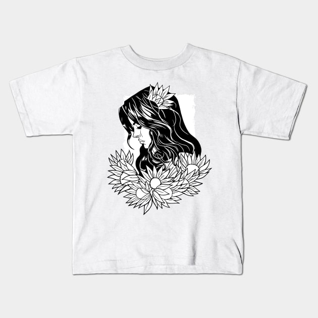 Beautiful Wiccan Kids T-Shirt by Shalini Kaushal